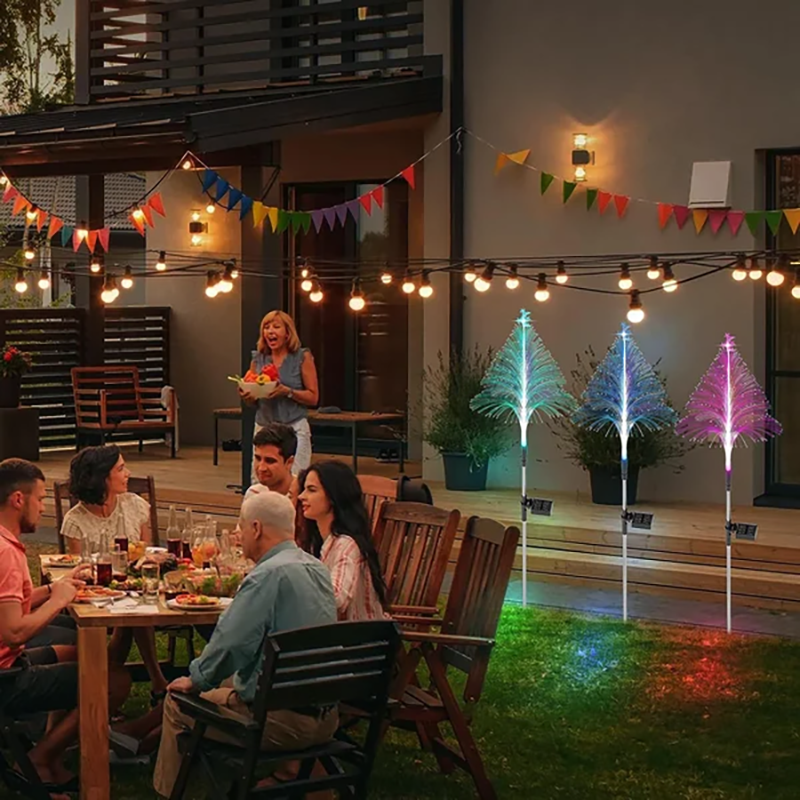 🔥Christmas Promotion 60% off - 🎄7 Color Changing Solar Christmas Trees Lights🎄