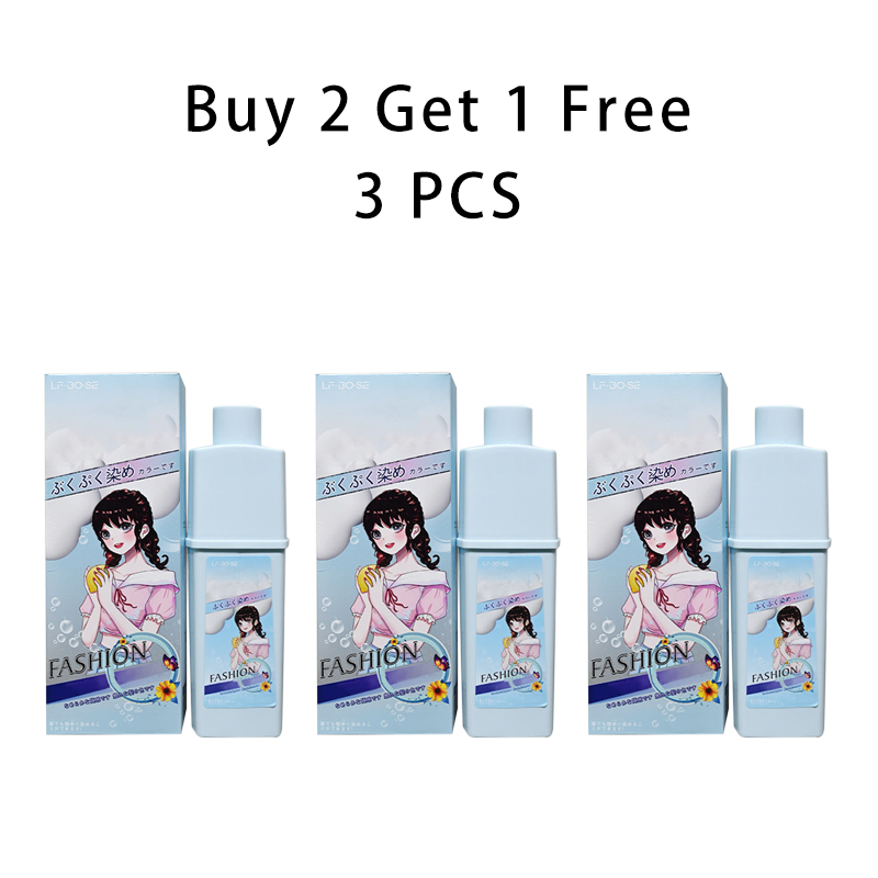 Bubble hair dye