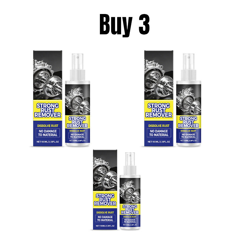 Multi-effect rust remover spray