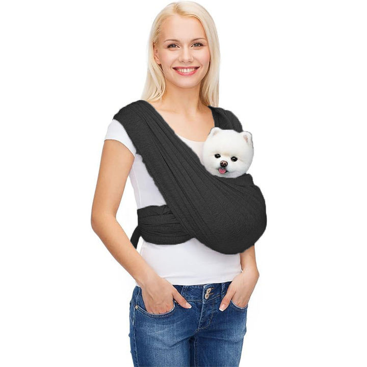 Portable pet chest carrier