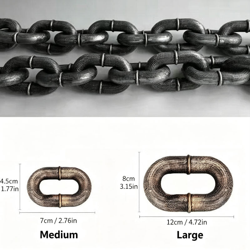 Fake Heavy Chain Dog Leash