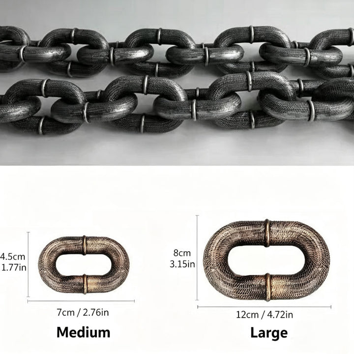 Fake Heavy Chain Dog Leash