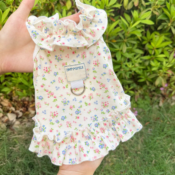 Summer Floral Pet Dress