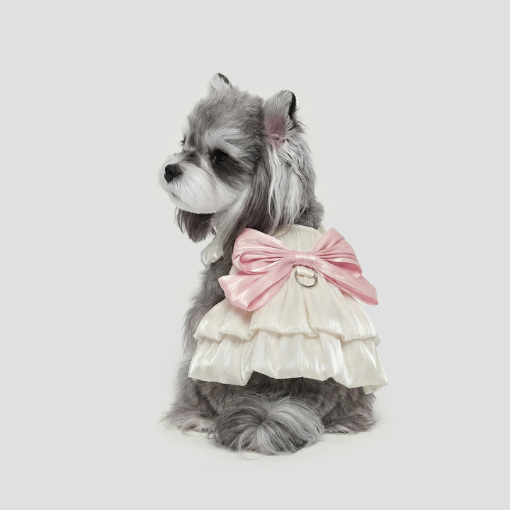 Summer Bow-Tie Dog Dress
