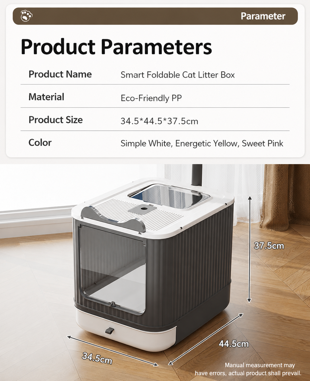 Self-deodorizing and sterilizing cat litter box