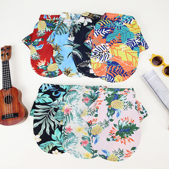 Floral Summer Pet Shirt