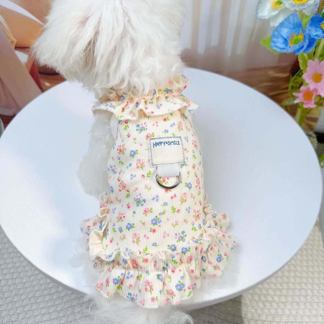 Summer Floral Pet Dress