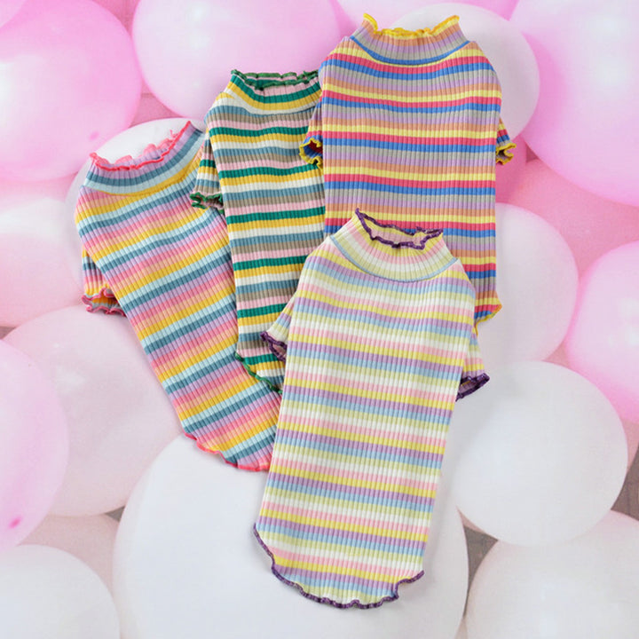 Rainbow Stripe Dog &amp; Cat Clothes