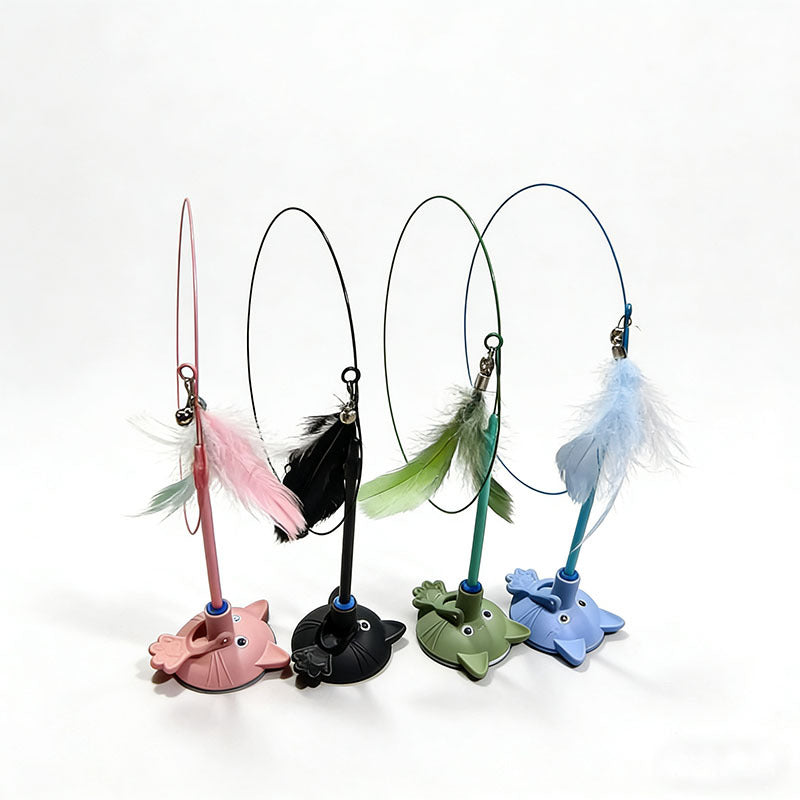 Cat Catching Feather Toy