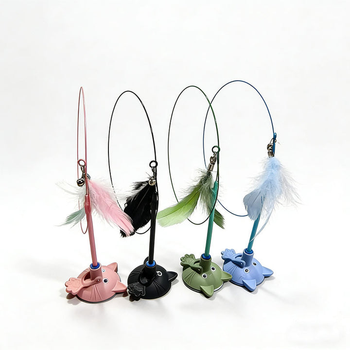 Cat Catching Feather Toy