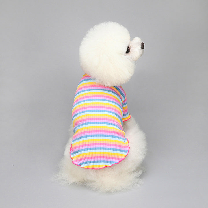 Rainbow Stripe Dog &amp; Cat Clothes