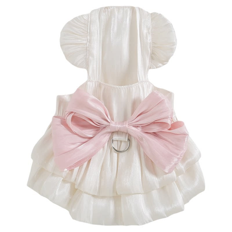 Summer Bow-Tie Dog Dress