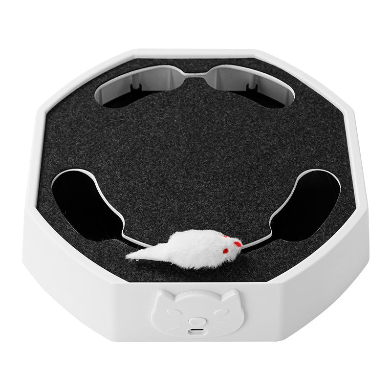 Adjustable Speed Electric Moving Mouse Interactive Pet Toy
