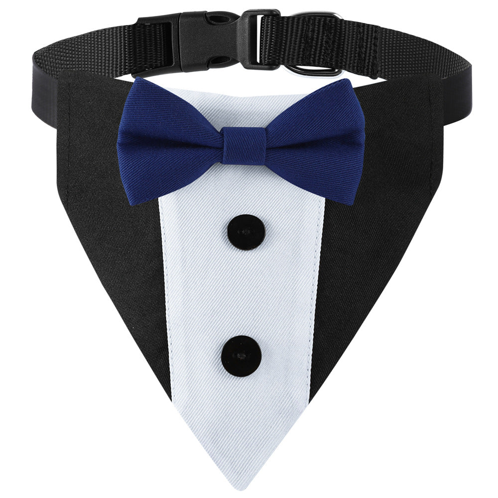 Pet Dog Tuxedo Bandana