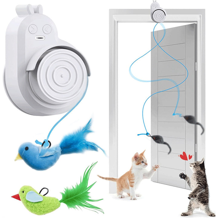 Interactive Flying Bird Toy for Cats
