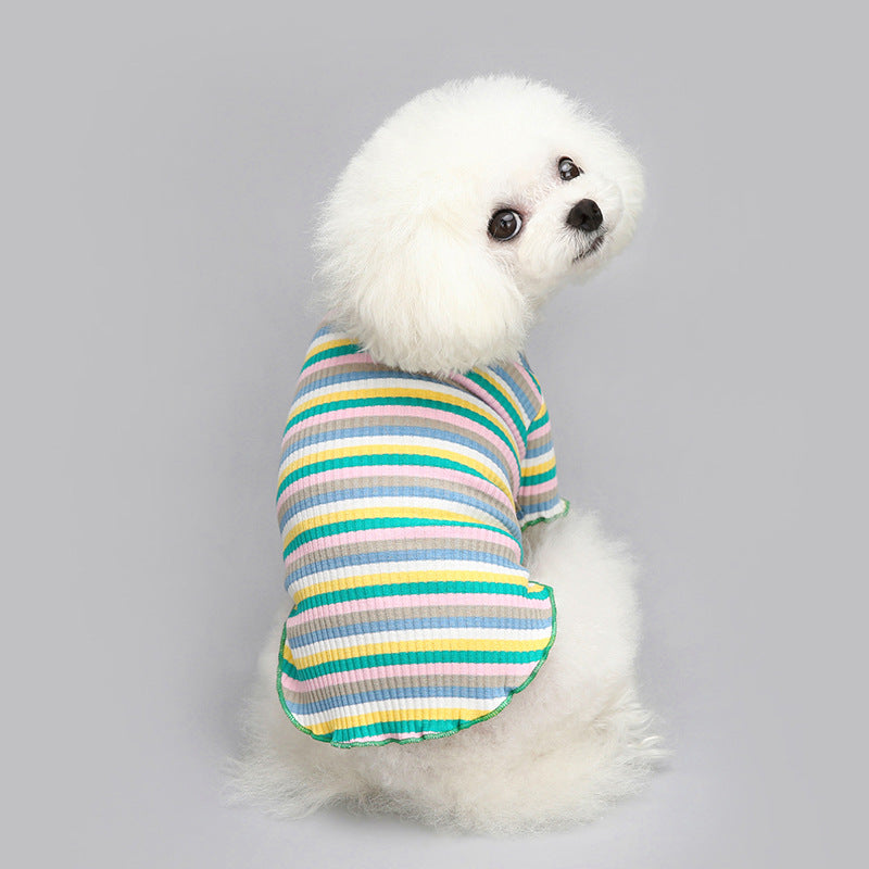 Rainbow Stripe Dog &amp; Cat Clothes