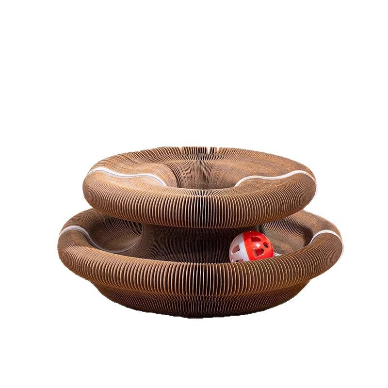 Accordion Cat Scratcher