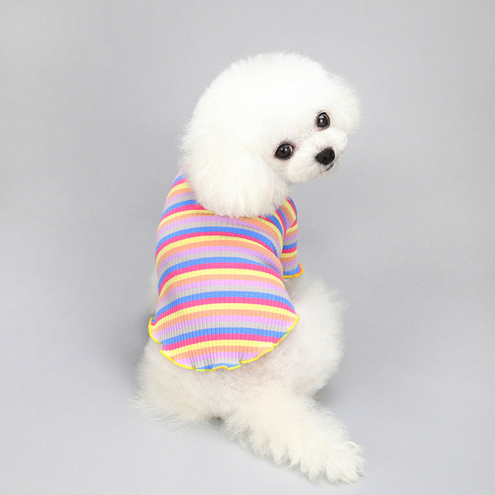 Rainbow Stripe Dog &amp; Cat Clothes