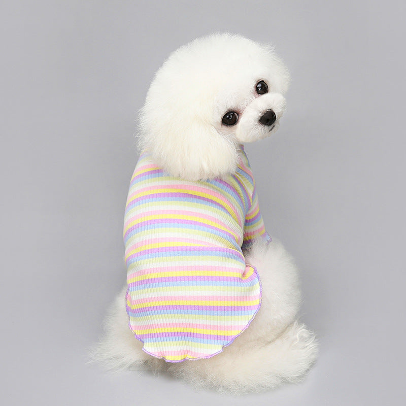 Rainbow Stripe Dog &amp; Cat Clothes
