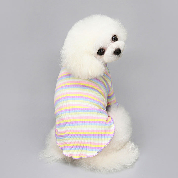 Rainbow Stripe Dog &amp; Cat Clothes