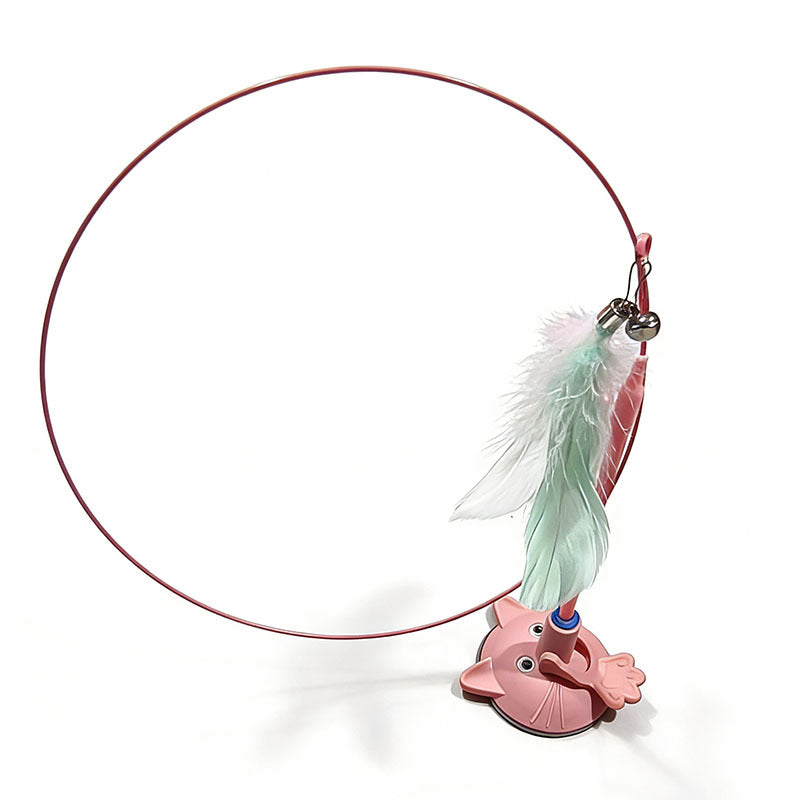 Cat Catching Feather Toy