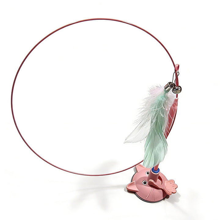 Cat Catching Feather Toy