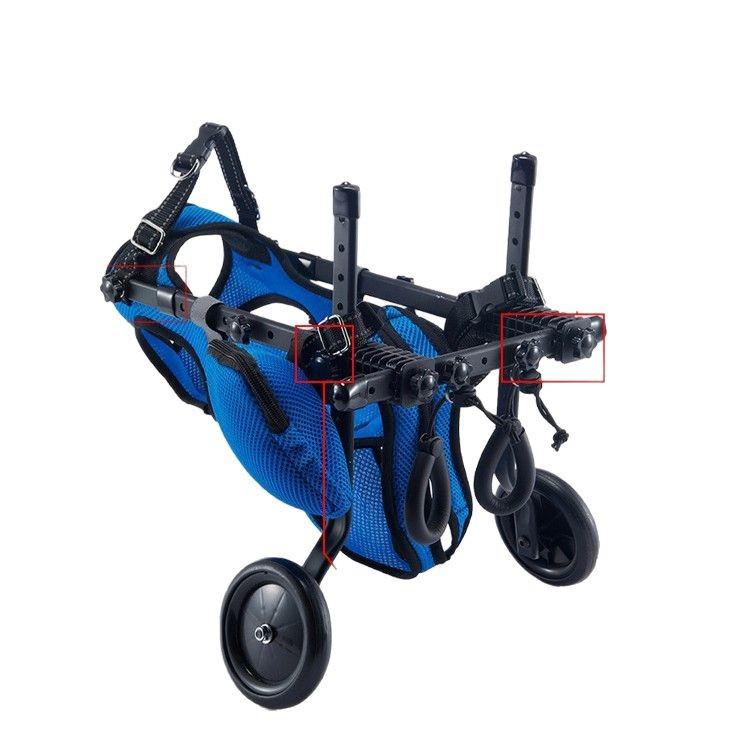Mobility cart for canine rehabilitation training