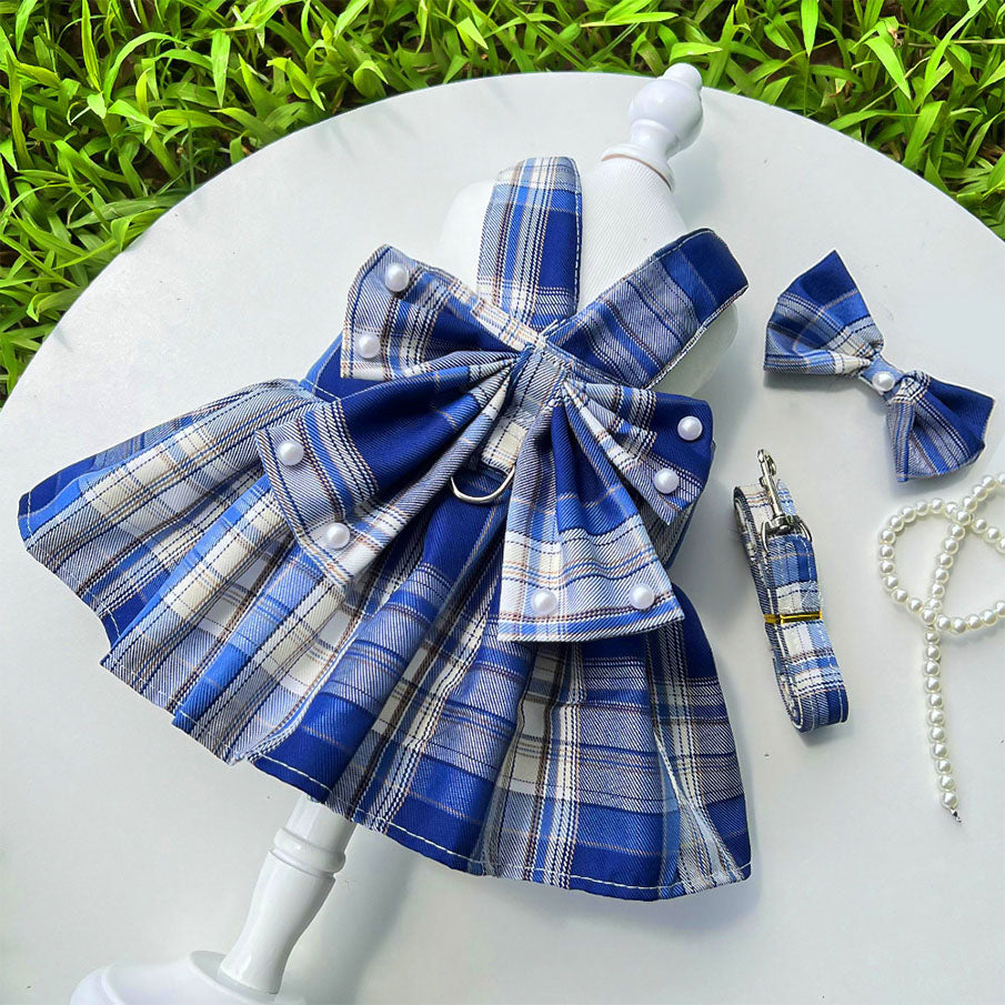 Pet JK-style skirt harness