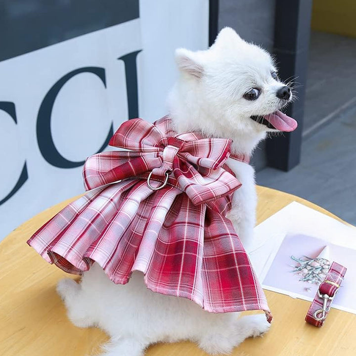 Pet JK-style skirt harness