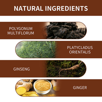 Polygonum multiflorum shampoo soap