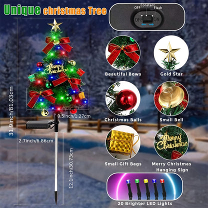 LED Solar Christmas Tree Lights