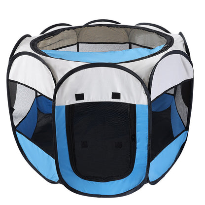 Portable pet fence tent