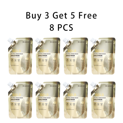 Retinol Snake Venom Peptide Gold Mask