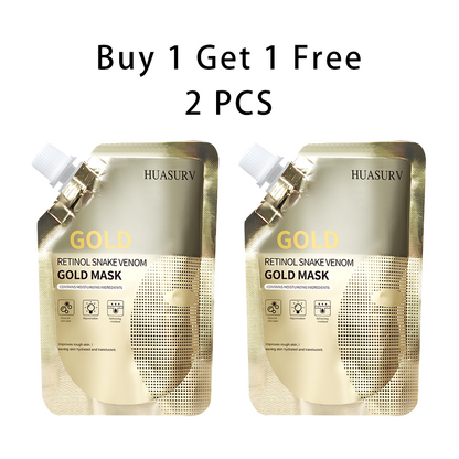 Retinol Snake Venom Peptide Gold Mask