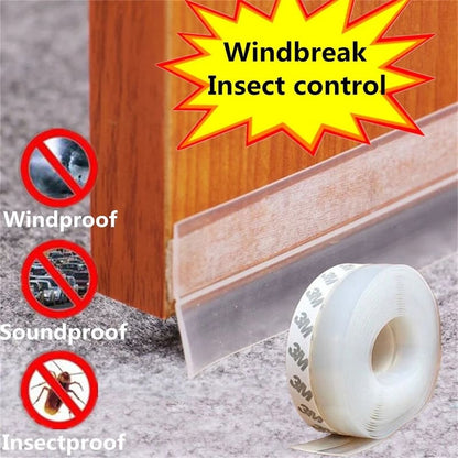 Dustproof and windproof sealing strip