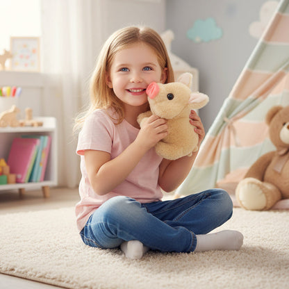 Electric Simulation Plush Pig