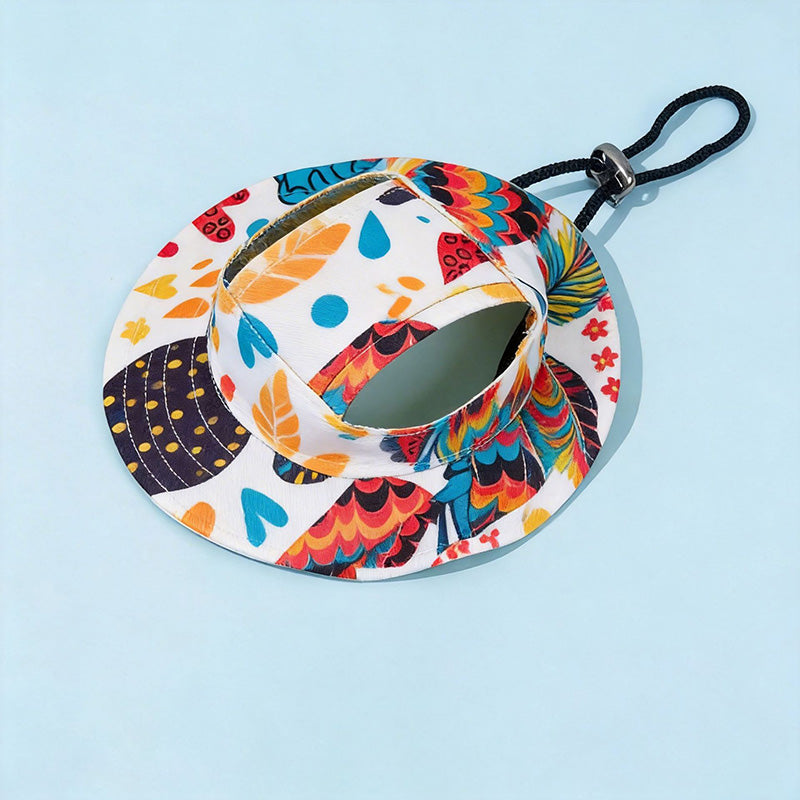 Adjustable corded fisherman hat