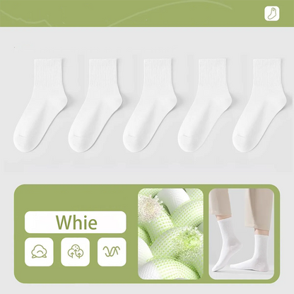 Short tube and medium tube socks