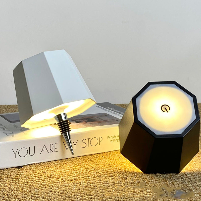 Wine bottle lamp