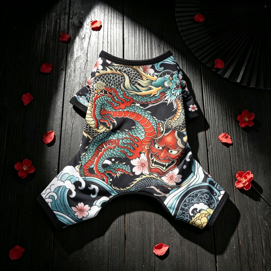 Pet-tattoo style bodysuit