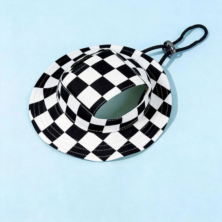 Adjustable corded fisherman hat