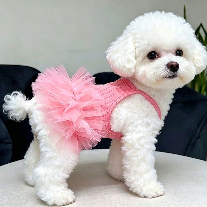 Fluffy Tulle Pet Dress