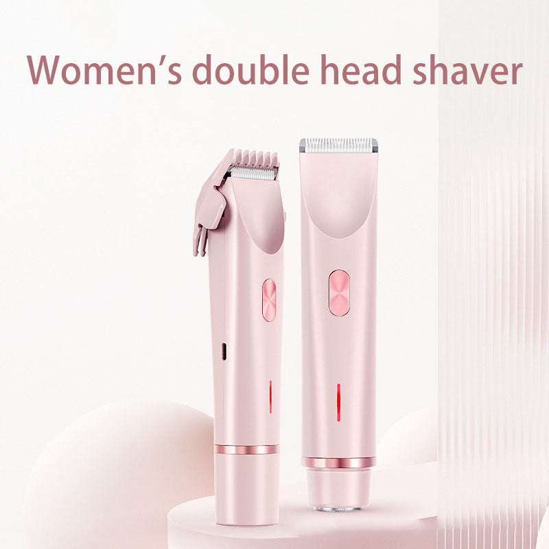 Women's double head shaver