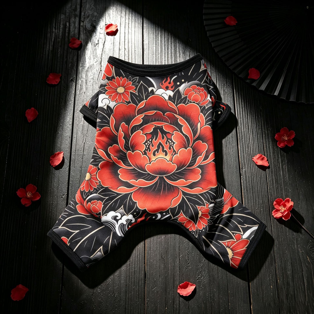 Pet-tattoo style bodysuit