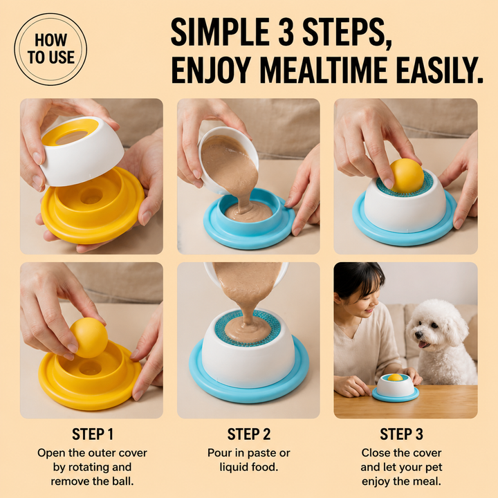 Pet Lick Mat / Lick Bowl
