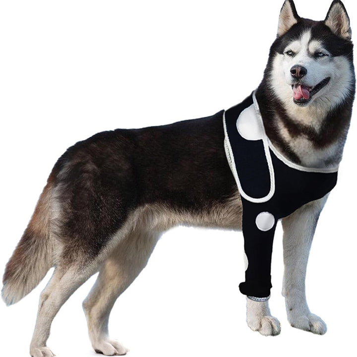 Reflective and breathable dog leg protector