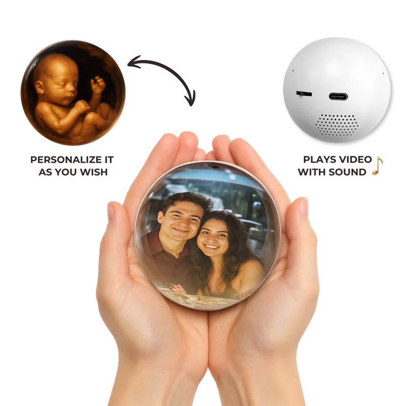 Creative electronic ball souvenirs