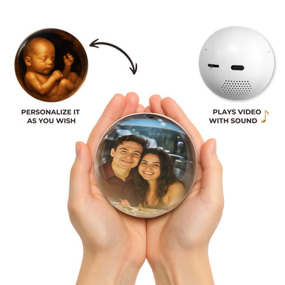 Creative electronic ball souvenirs