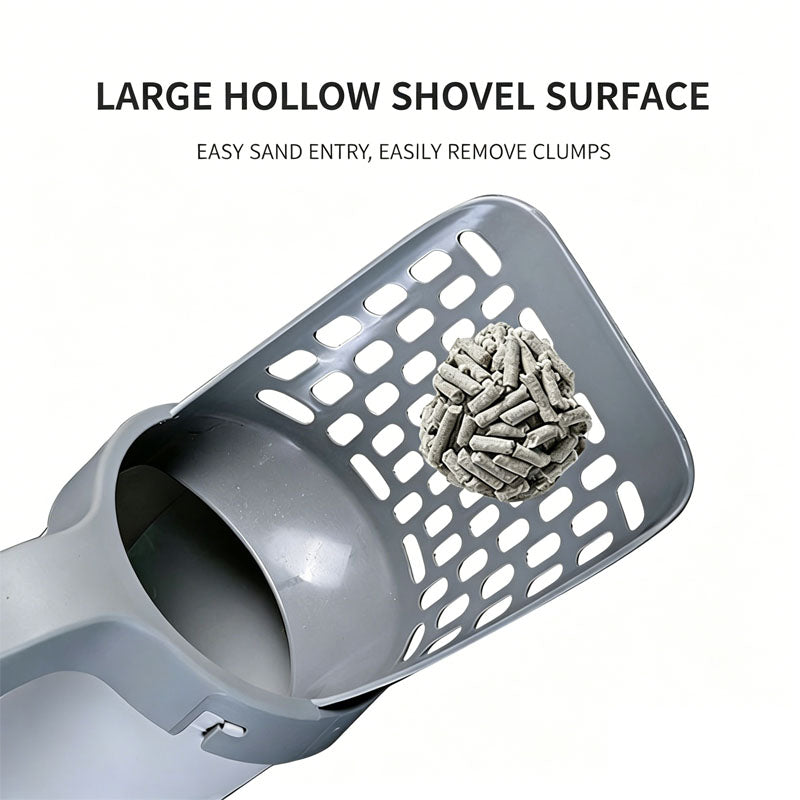 Integrated Cat Litter Scoop