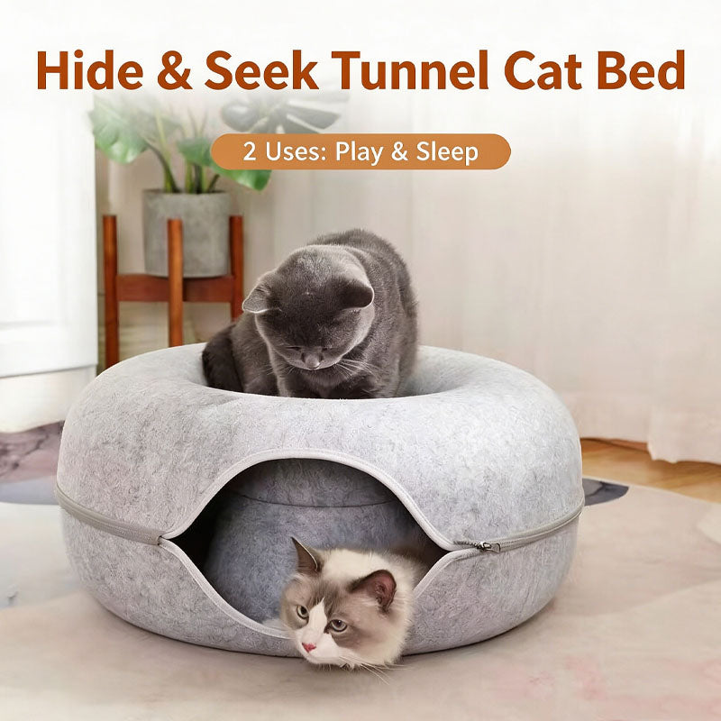 Cozy Felt Pet Bed